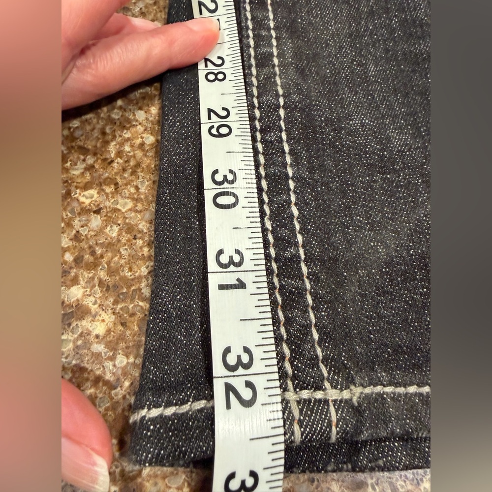 Rock Revival Women's Black Wash Sasha Straight Leg Jeans Size 26 - Picture 13 of 14